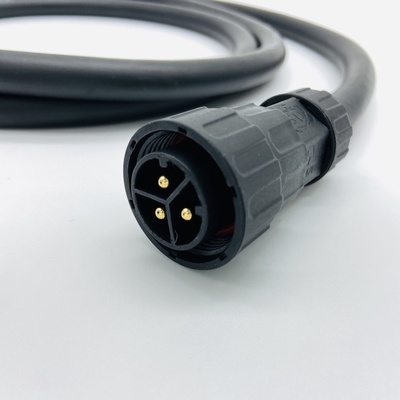 Grid Tied 5m AC Solar Panel Wire Cable 4mm Micro Inverter Copper Black