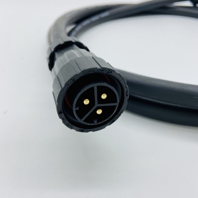 Grid Tied 5m AC Solar Panel Wire Cable 4mm Micro Inverter Copper Black