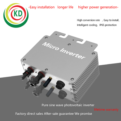 IP67 Grid Connected Photovoltaic Inverter 300w Laser Engraving Household Solar Inverter