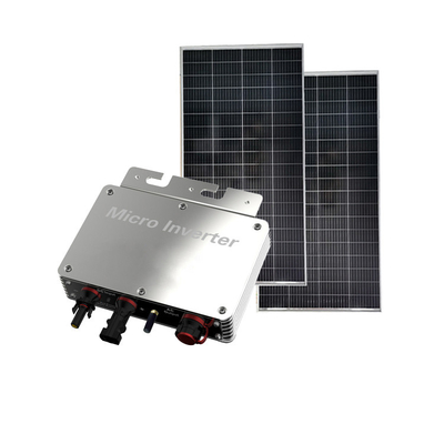 IP65 Silver Micro Inverter Solar Panel 300w Waterproof Microinverters Solar Panels