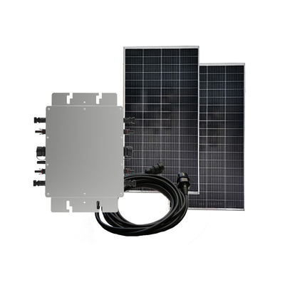 160VAC Smart Micro Inverter Aluminum Alloy 2400 Watt Grid Connected Micro Inverter