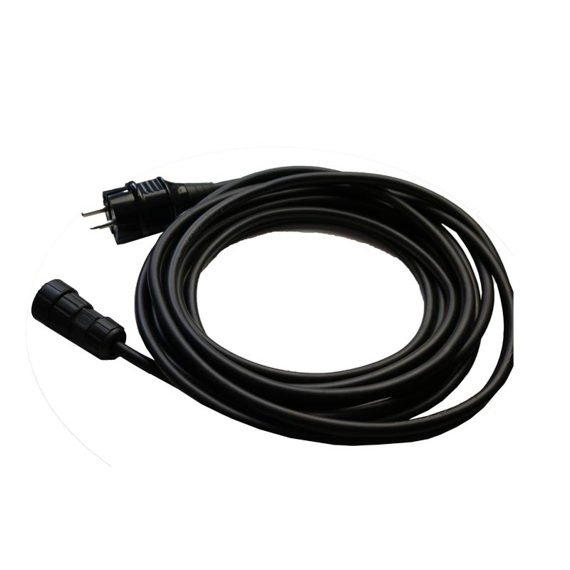 Grid Tied 5m AC Solar Panel Wire Cable 4mm Micro Inverter Copper Black
