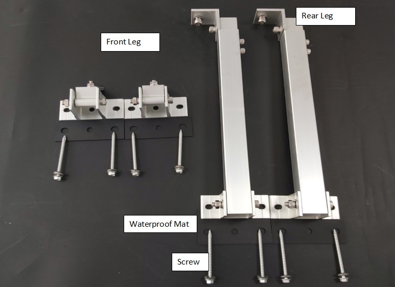 VSL 2 Solar Panel Bracket PV Adjustable Solar Panel Tilt Mount Brackets