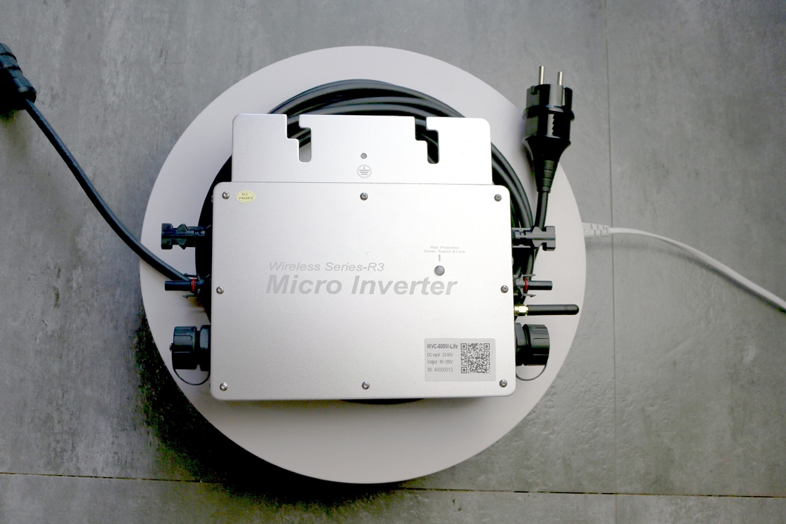 Solar System 600W Micro Inverter Ip67 Aluminum Alloy On Grid Tie Inverter